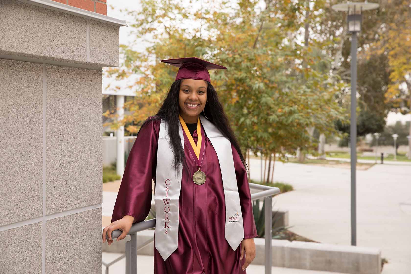 Proud CalWORKs Graduate