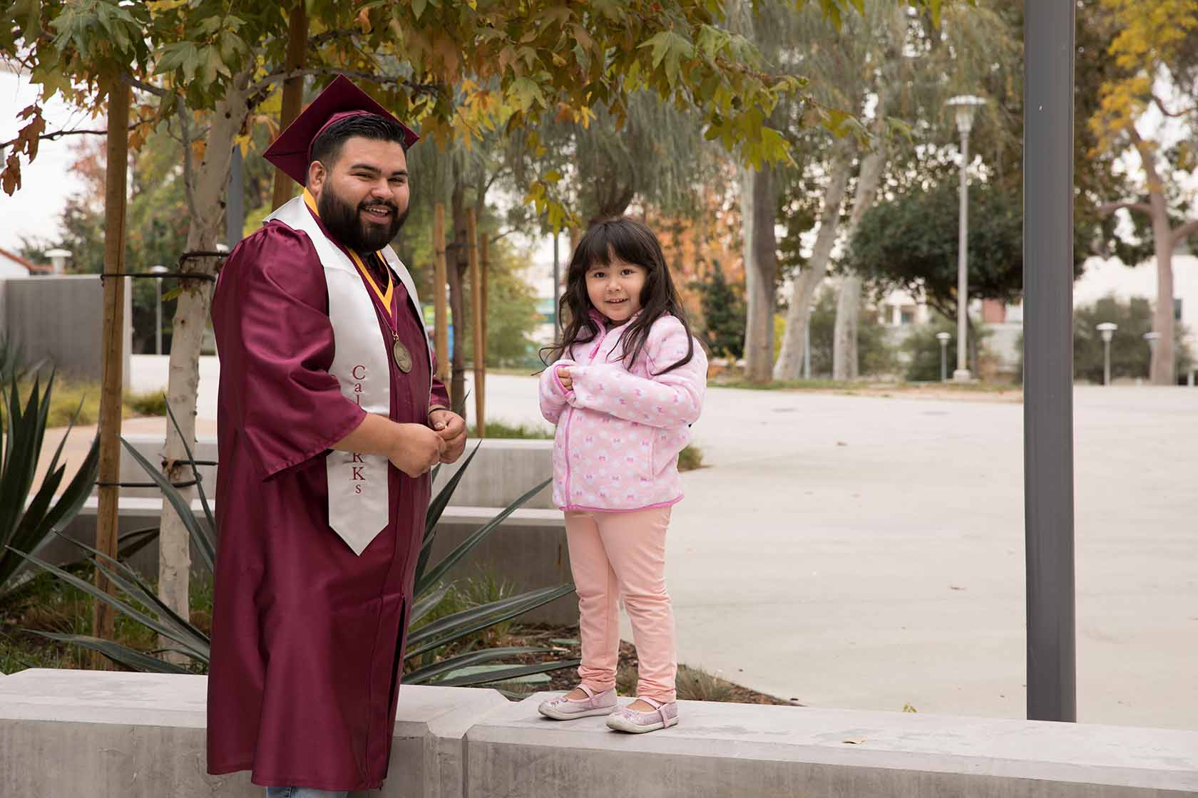 CalWORKs Father and child