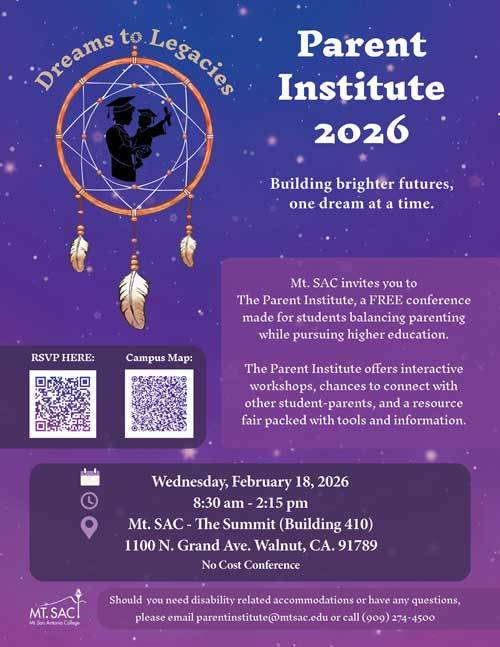 Parent Institute 2026 Parent Institute 2026 flyer