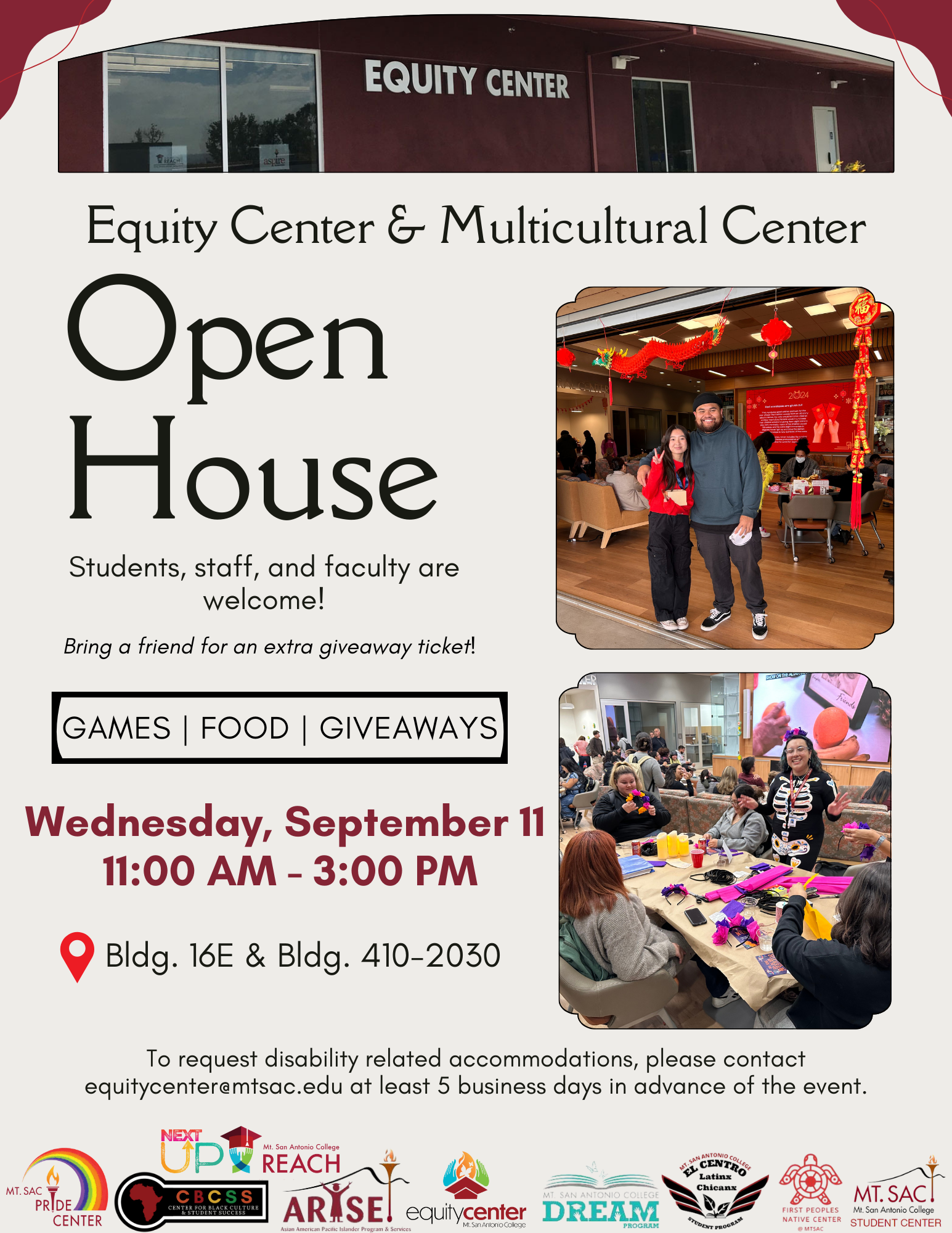 mc/ec open house flyer