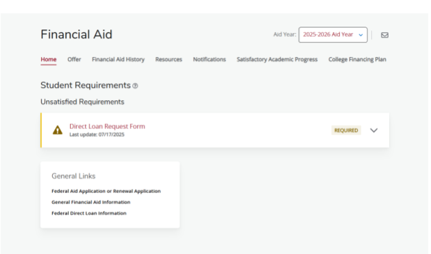 Mt. SAC Student Financial Aid Portal