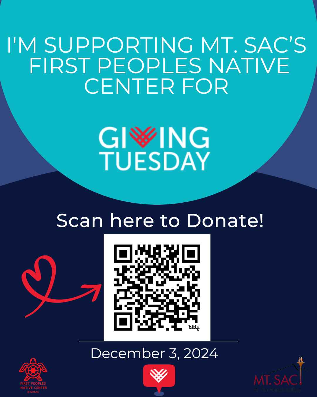 Giving Tuesday 2024 flyer