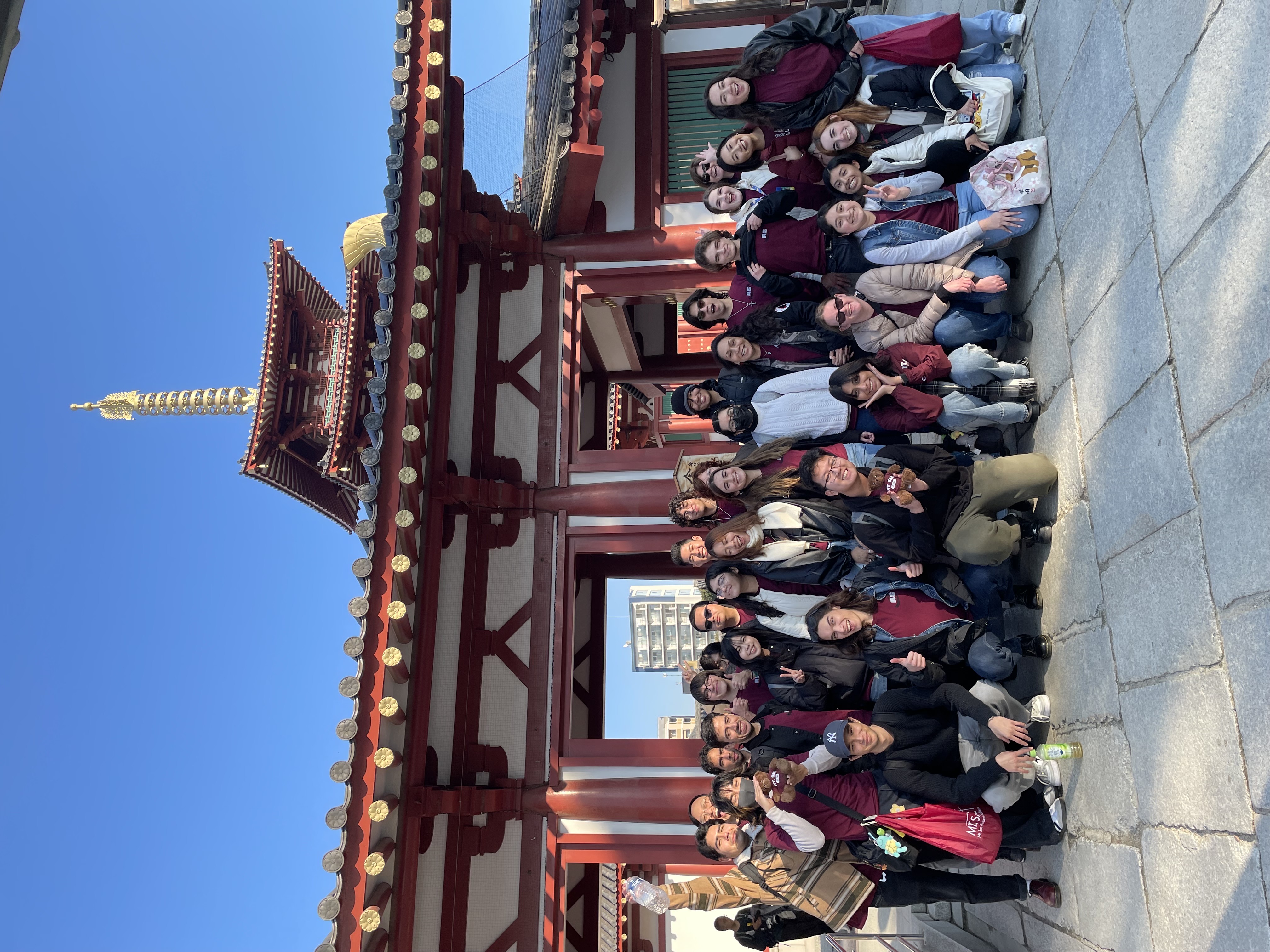 Osaka Japan Study Abroad Group Photo