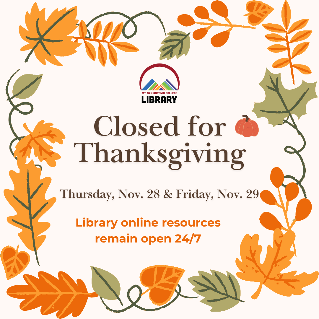 We're closed on Thursday, Nov. 28 and Friday 29 for Thanksgiving. 