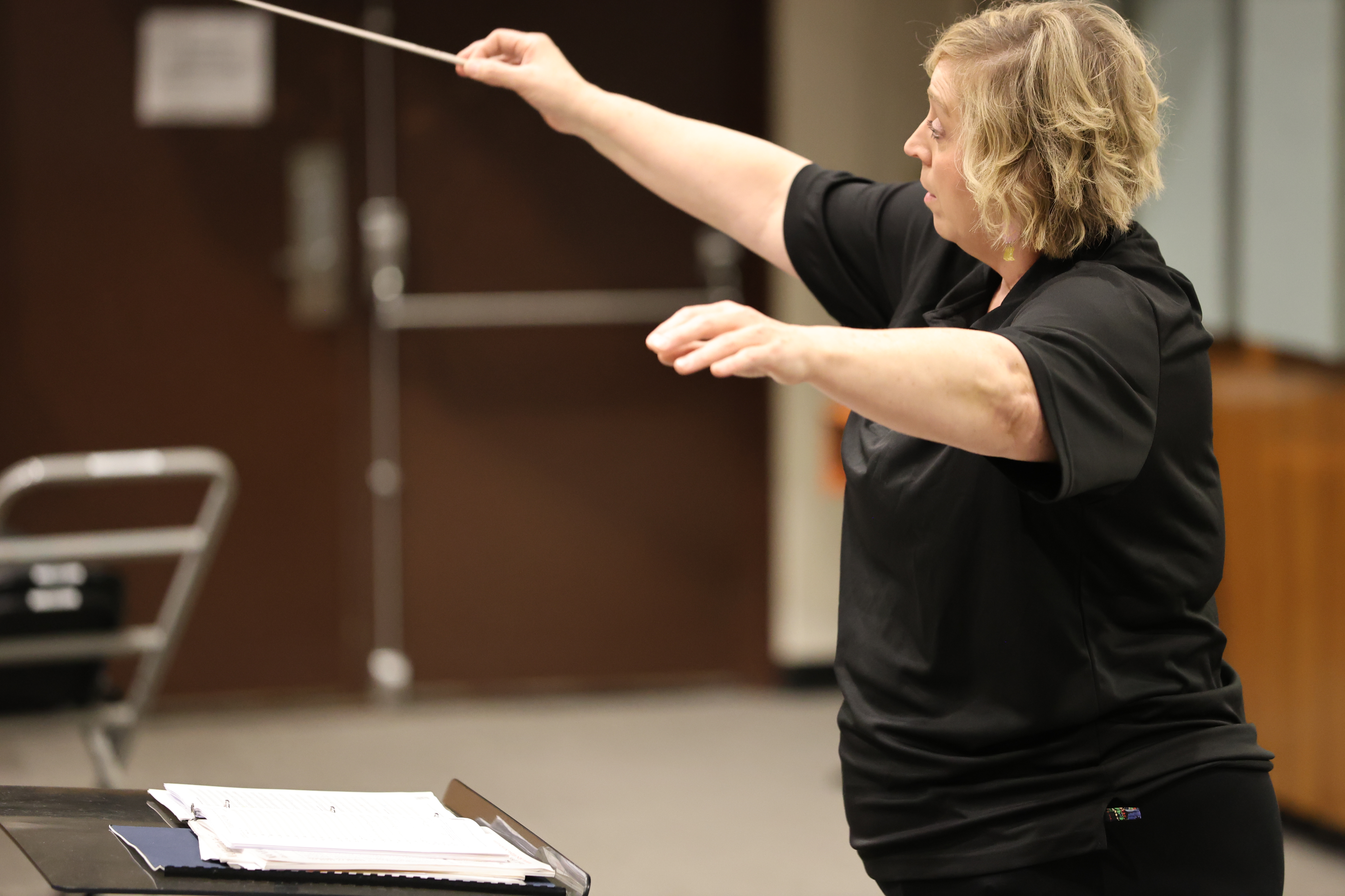 Dr Marston Conducting
