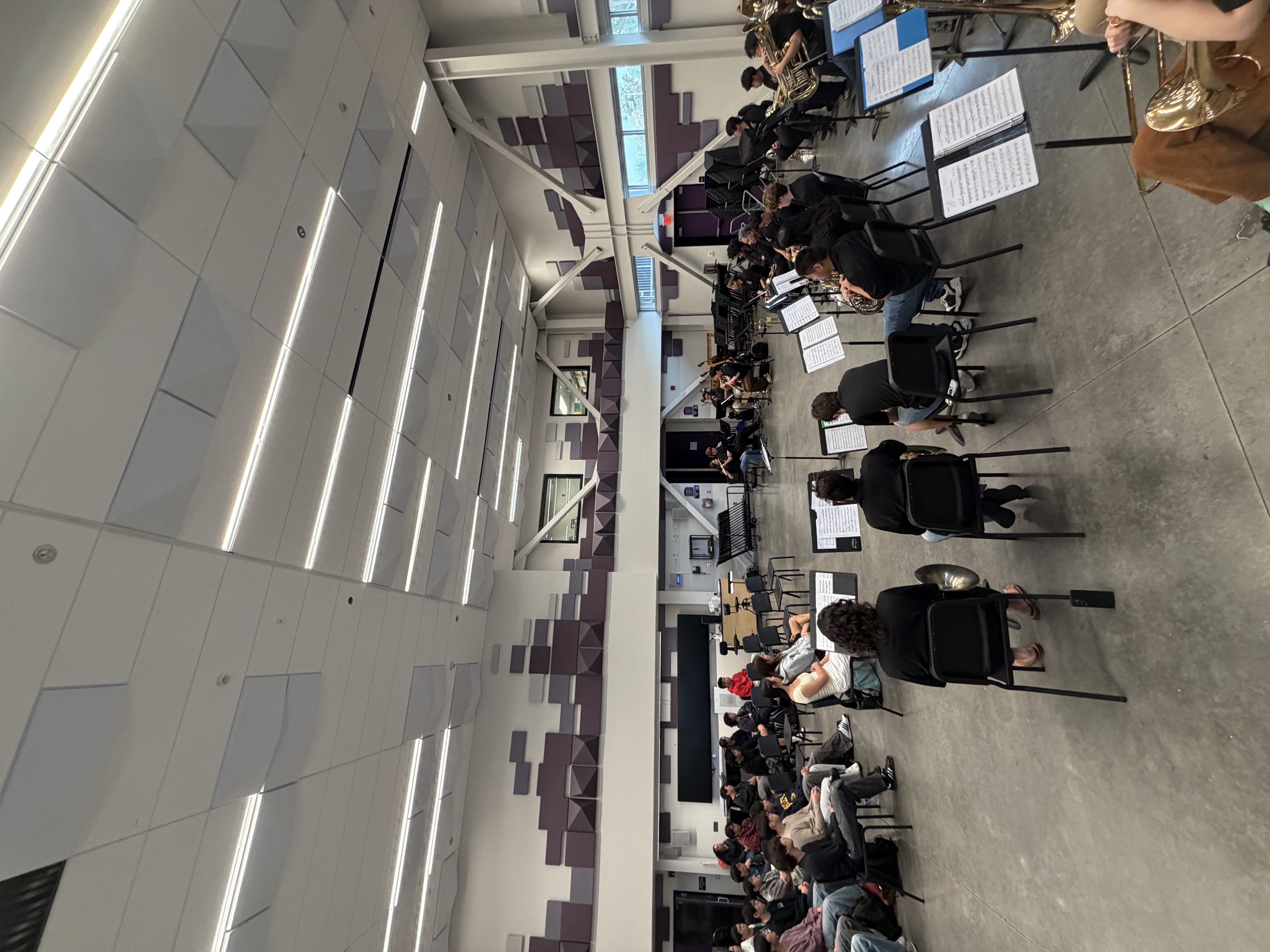 Students performing at Diamond Bar