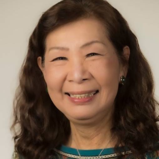 Portrait of Judy Chen Haggerty, an older woman of Asian heritage