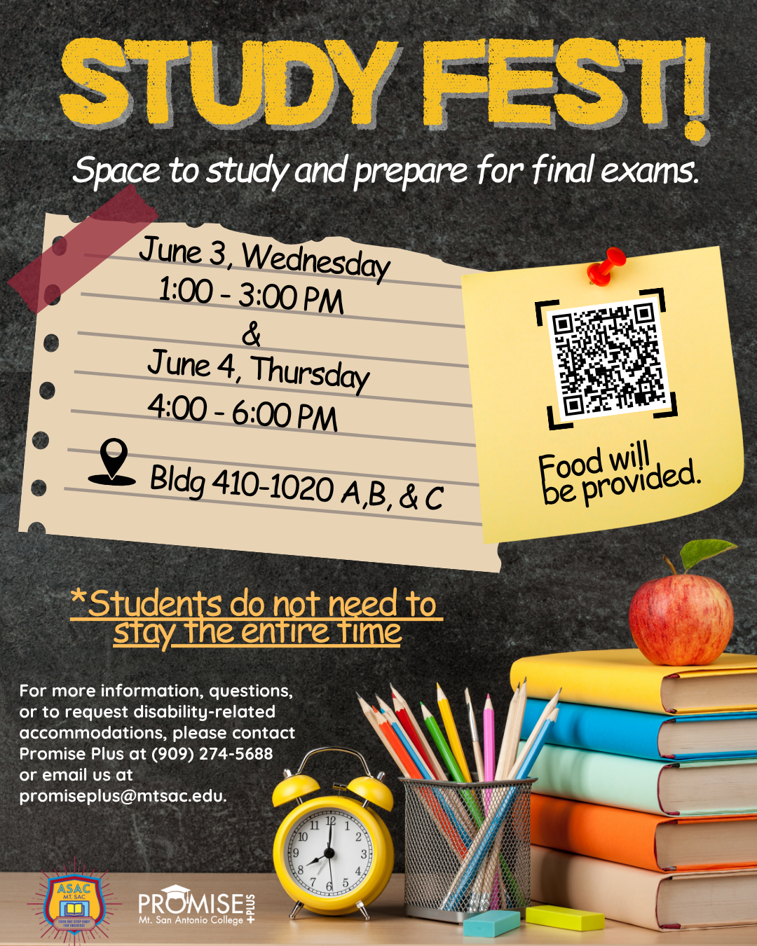 June 3 Study Night