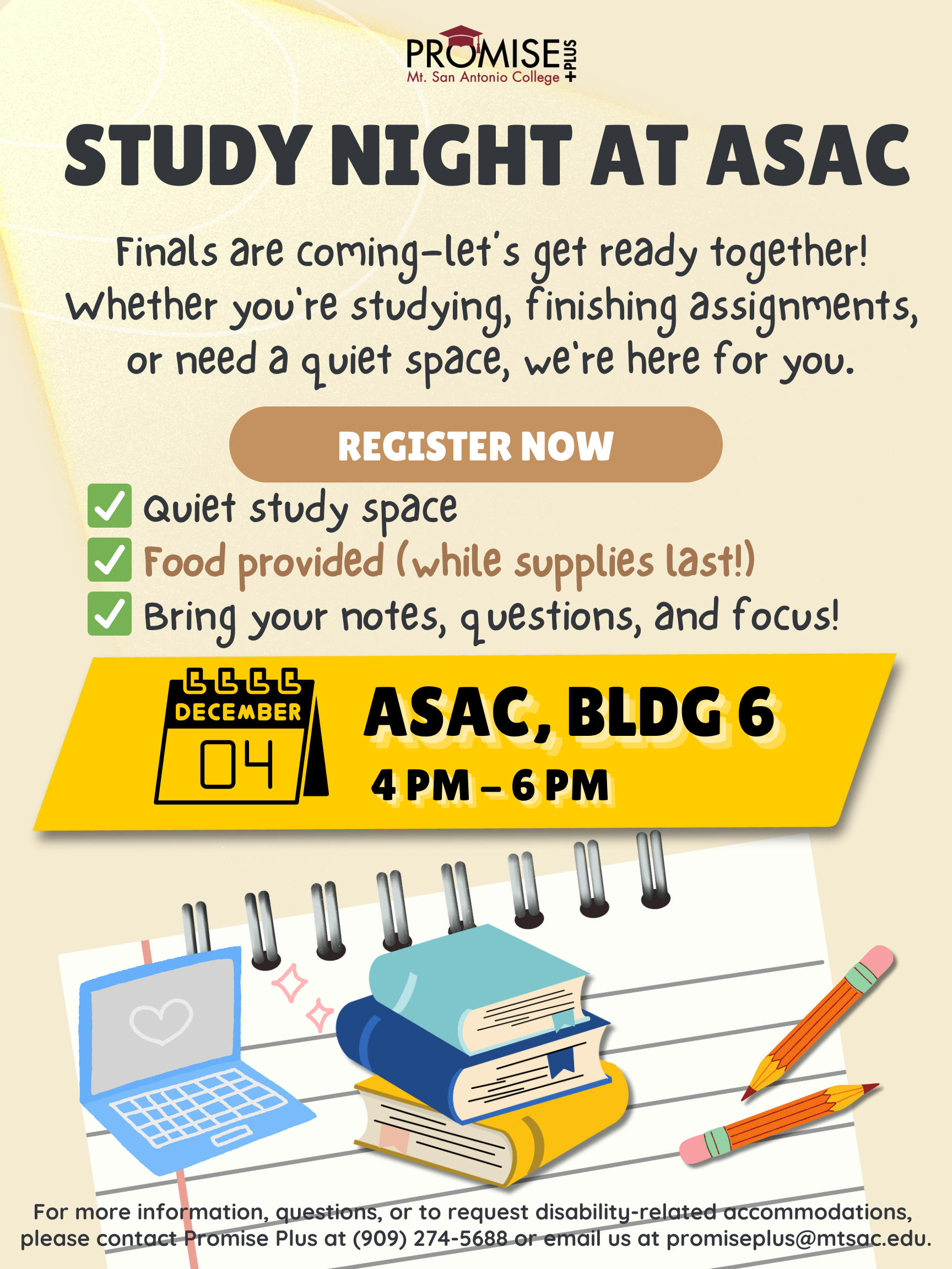 Study Night Workshop