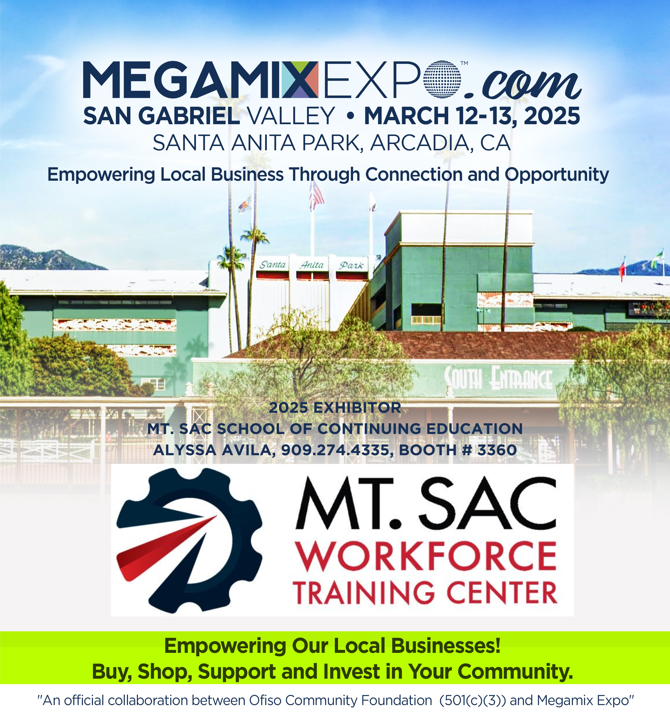 Mega Mix Expo Exhibitor Flyer