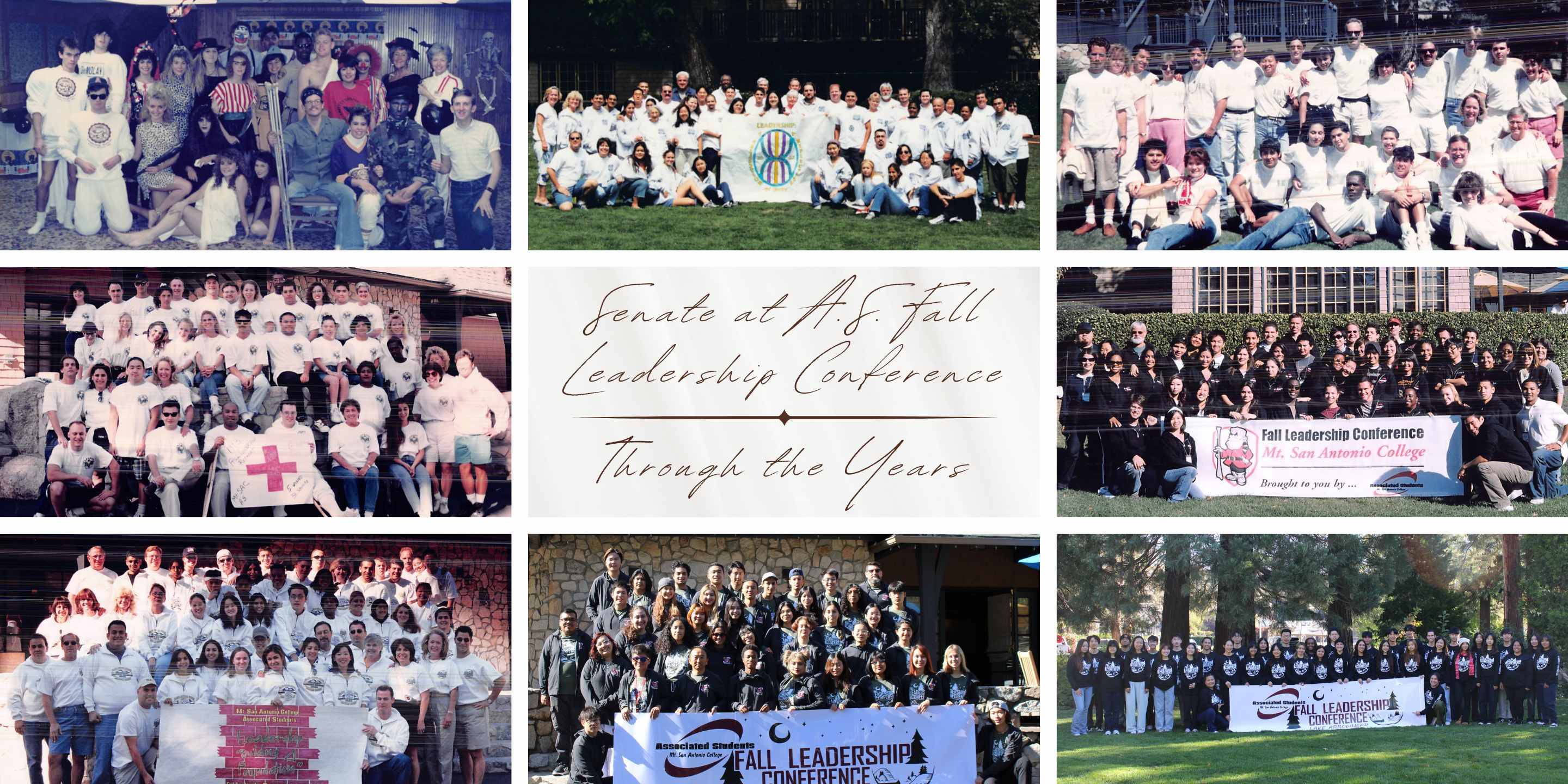 Senate through the years at AS Fall Leadership Conference