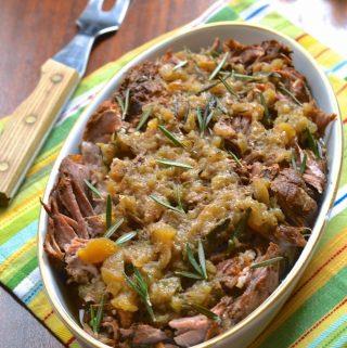 rosemary apple pork roast