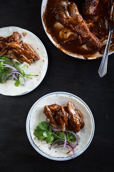 Crockpot Chicken Mole