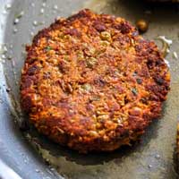 Nutty Lentil Burgers