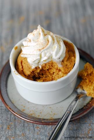 pumpkin mug muffin